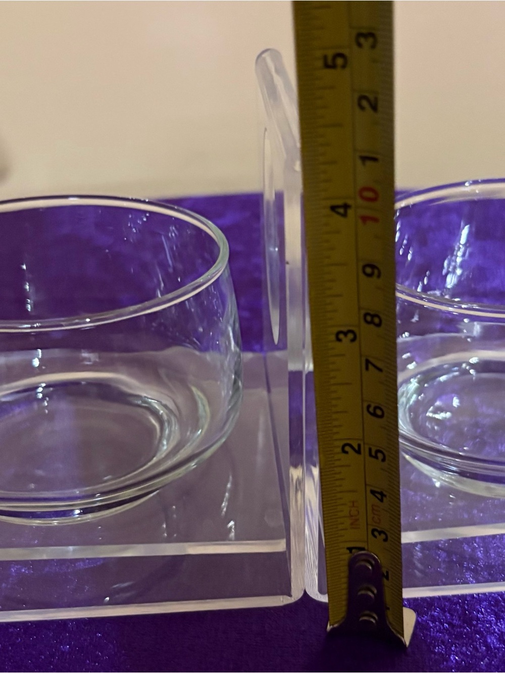 Two's Company Acrylic Condiment Server - 2 - Picture 12 of 16